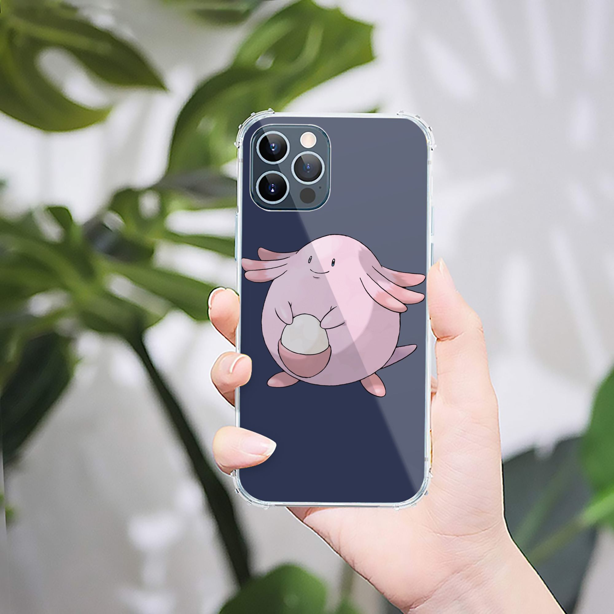 （画像用） ポケットモンスター Pokémon 【iPhone 12シリーズ対応】透明スマホケース（クリアソフトケース）